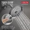 imageDelta Woodhurst 14 Series Shower Faucet Set Oil Rubbed Bronze Shower Head and Handle Set Valve Trim Kit Venetian Bronze T14232RB Valve Not IncludedChrome