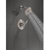 imageDelta Woodhurst 14 Series Shower Faucet Set Oil Rubbed Bronze Shower Head and Handle Set Valve Trim Kit Venetian Bronze T14232RB Valve Not IncludedStainless