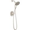 imageDelta Faucet Albion 14 Series SingleHandle Shower Faucet BlackGold Shower Trim Kit with In2ition 2in1 Dual Hand Held Shower Head Matte BlackChampagne Bronze T142855GZI Valve Not IncludedSpotshield Brushed Nickel