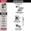 imageDelta Faucet Ara 17 Series DualFunction Tub and Shower Trim Kit with SingleSpray H2Okinetic Shower Head Matte Black T17467BL Valve Not IncludedStainless