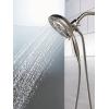 imageDelta FAUCET 58480SSPR25PK Universal Showering Components Combo Lumicoat Stainless 25 GPM Water Flow25 GPM Water Flow
