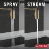 imageDelta Antoni Pro Style Commercial Kitchen Faucet with Pull Down Sprayer Single Hole Brushed Gold Kitchen Sink Faucet Single Handle Champagne Bronze 18803CZDSTChampagne Bronze