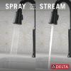 imageDelta Renaldi Matte Black Bar Faucet with Pull Down Sprayer Modern Single Hole Prep Sink Faucet Single Handle Matte Black 9984BLDST
