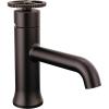 imageDelta Trinsic Touchless 1Hole Bathroom Faucet Touch On Technology Brushed Nickel Trinsic Single Hole Bathroom Sink Faucet with Wheel Handle Metal PushPop Drain Assembly Stainless 558TSSMPUDSTVenetian Bronze