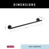 imageDelta 759240CZ Trinsic 24 in Towel Bar in Champagne BronzeMatte Black