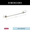 imageDelta 759240CZ Trinsic 24 in Towel Bar in Champagne BronzeStainless Steel
