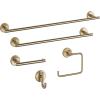 imageDelta Trinsic 1Pack Hand Towel Holder Champagne Bronze Towel Racks for Bathroom Wall Square Towel Ring Holder for Bath Towel Hanger for Kitchen Bathroom Accessories 759460CZChampaign Bronze
