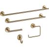 imageDelta Trinsic 1Pack Toilet Paper Holder Champagne Bronze Tissue Roll Holder for Bathroom Organization and Storage Single Post Toilet Tissue Holder Wall Bathroom Accessories 75950CZChampaign Bronze