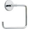 imageDelta Trinsic 1Pack Hand Towel Holder Champagne Bronze Towel Racks for Bathroom Wall Square Towel Ring Holder for Bath Towel Hanger for Kitchen Bathroom Accessories 759460CZPolished Chrome