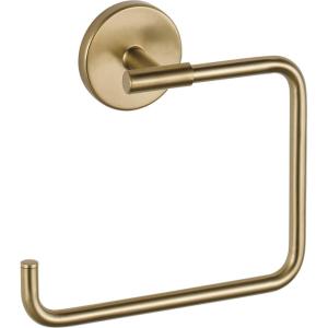 imageDelta Trinsic 1Pack Hand Towel Holder Champagne Bronze Towel Racks for Bathroom Wall Square Towel Ring Holder for Bath Towel Hanger for Kitchen Bathroom Accessories 759460CZChampaign Bronze
