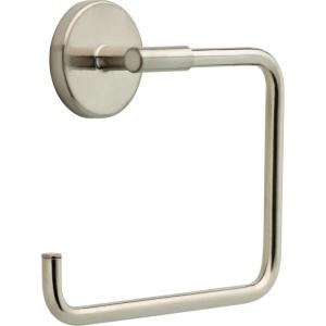 imageDelta Trinsic 1Pack Hand Towel Holder Champagne Bronze Towel Racks for Bathroom Wall Square Towel Ring Holder for Bath Towel Hanger for Kitchen Bathroom Accessories 759460CZStainless Steel