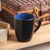 imageStone Lain Stoneware Dish Set 4 Mugs Albie  Speckled WhiteAlbie  Blue and Black