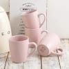 imageStone Lain Stoneware Dish Set 4 Mugs Albie  Speckled WhiteAlbie  Light Pink