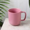 imageStone Lain Stoneware Dish Set 4 Mugs Albie  Speckled WhiteTom  Pink White