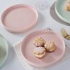 imageStone lain Stella Pasta Bowl 6Piece Set Round Porcelain Lime GreenBlush
