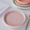imageStone lain Stella Pasta Bowl 6Piece Set Round Porcelain Lime GreenBlush