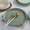imageStone lain Stella Pasta Bowl 6Piece Set Round Porcelain Lime GreenHoneydew