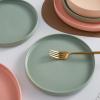 imageStone lain Stella Pasta Bowl 6Piece Set Round Porcelain Lime GreenHoneydew