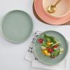imageStone lain Stella Pasta Bowl 6Piece Set Round Porcelain Lime GreenHoneydew
