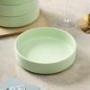 imageStone lain Stella Pasta Bowl 6Piece Set Round Porcelain Lime GreenLime Green