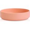 imageStone lain Stella Pasta Bowl 6Piece Set Round Porcelain Lime GreenPeach