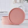 imageStone lain Stella Pasta Bowl 6Piece Set Round Porcelain Lime GreenTerracotta