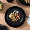 imageStone Lain Albie 32Piece Dinnerware Set Stoneware White SpeckledBlack