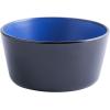 imageStone Lain Albie 32Piece Dinnerware Set Stoneware White SpeckledBlue and Black
