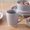 imageStone Lain Albie 32Piece Dinnerware Set Stoneware White SpeckledGray