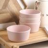 imageStone Lain Albie 32Piece Dinnerware Set Stoneware White SpeckledPink