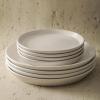 imageStone Lain Albie 32Piece Dinnerware Set Stoneware White SpeckledWhite Speckled