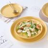 imageStone Lain Albie 32Piece Dinnerware Set Stoneware White SpeckledYellow