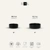 imageStone Lain Celina Stoneware Bowl Set 2Piece Round Serving Bowls Bowls for Kitchen Black