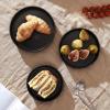 imageStone Lain Celina Stoneware Bowl Set 3Piece Round Serving Bowls Bowls for Kitchen Black