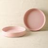 imageStone Lain Celina Stoneware Bowl Set 4Piece Pasta Bowls Bowls for Kitchen BlackPink