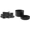 imageStone Lain Coupe Dinnerware Set Service For 4 Black MatteMatte Black
