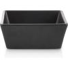 imageStone Lain Grace Stoneware Bowl Set Includes 4 Bowls BlackBlack