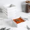imageStone Lain Grace Stoneware Bowl Set Includes 4 Bowls BlackWhite