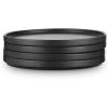 imageStone Lain Stoneware Bowls Set Matte Black 4 Count Pack of 1225 fl ozMatte Black