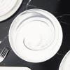 imageStone lain Brighton Porcelain Dish Set 4 Bowls PinkGray