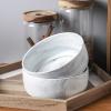 imageStone lain Brighton Porcelain Dish Set 4 Bowls PinkGray