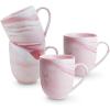 imageStone lain Brighton Porcelain Dish Set 4 Bowls PinkPink