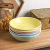 imageStone lain Elena Stoneware Dish Set 4 Bowls PinkBlue  Mint  Pink  Yellow