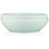 imageStone lain Elena Stoneware Dish Set 4 Bowls PinkMint