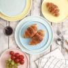 imageStone lain Elena Stoneware Dish Set 4 Bowls PinkMint