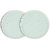 imageStone lain Elena Stoneware Dish Set 4 Bowls PinkMint