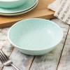 imageStone lain Elena Stoneware Dish Set 4 Bowls PinkMint
