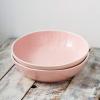 imageStone lain Elena Stoneware Dish Set 4 Bowls PinkPink