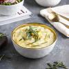 imageStone lain Florian Contemporary Porcelain Bowl Set Modern Gold and WhiteFlorian  White