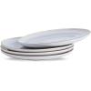 imageStone lain Florian Contemporary Porcelain Bowl Set Modern Gold and WhiteJosephine  Lavender